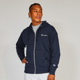 【公式】チャンピオン【 速乾 】 Champion ジップフーデッドスウェットシャツ 24FW スポーツ(C3-YS150)★ メンズ レディース sweat スウェット ( トレーナー ) フード付き スポーツウエア スポーツウェア トレーニングウエア