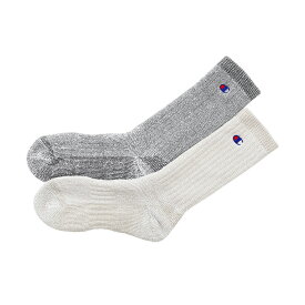 【公式】チャンピオン【MAX50%OFFセール】 Champion 2足組 フルレングスソックス【フルパイル】24FW【秋冬新作】チャンピオン(CMSBA001)★ 靴下 ソックス ユニセックス メンズ レディース