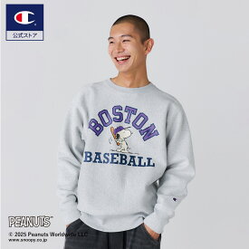 【公式】チャンピオン Champion リバースウィーブ(R) クルーネックスウェットシャツ 25FW リバースウィーブ(R) チャンピオン(C3-C040)
