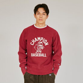 【公式】チャンピオン Champion リバースウィーブ(R) クルーネックスウェットシャツ 25FW メンズカジュアル(C3-C008)