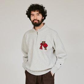 【公式】チャンピオン Champion リバースウィーブ(R) ハーフジップスウェットシャツ 25FW リバースウィーブ(R)(C3-C023)
