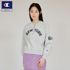 【公式】チャンピオン Champion ウィメンズ リバースウィーブ(R) ハーフジップスウェットシャツ 25FW(CW-C004)