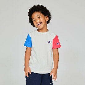 【公式】チャンピオン【30%OFFセール】Champion キッズ ショートスリーブTシャツ 25SS ベーシック(CK-B323)★ 子供 子ども ジュニア こども 子供服 キッズ服 女の子 男の子 キッズウェア
