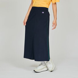 【公式】チャンピオン【 速乾 】 Champion ウィメンズ ロングスカート 25SS(CW-B210)★ レディース ボトムス ロングスカート ロング丈 ウエスト ゆったり