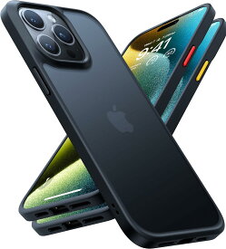 iPhone15Pro ケース TORRAS 正規品 iPhoneケース 耐衝撃 マット ブラック Guardian Series