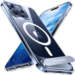 iPhone15ProMax P[X TORRAS Ki iPhoneP[X MagSafe B X^h MagSafe CX[d ϏՌ NA UPRO Pstand