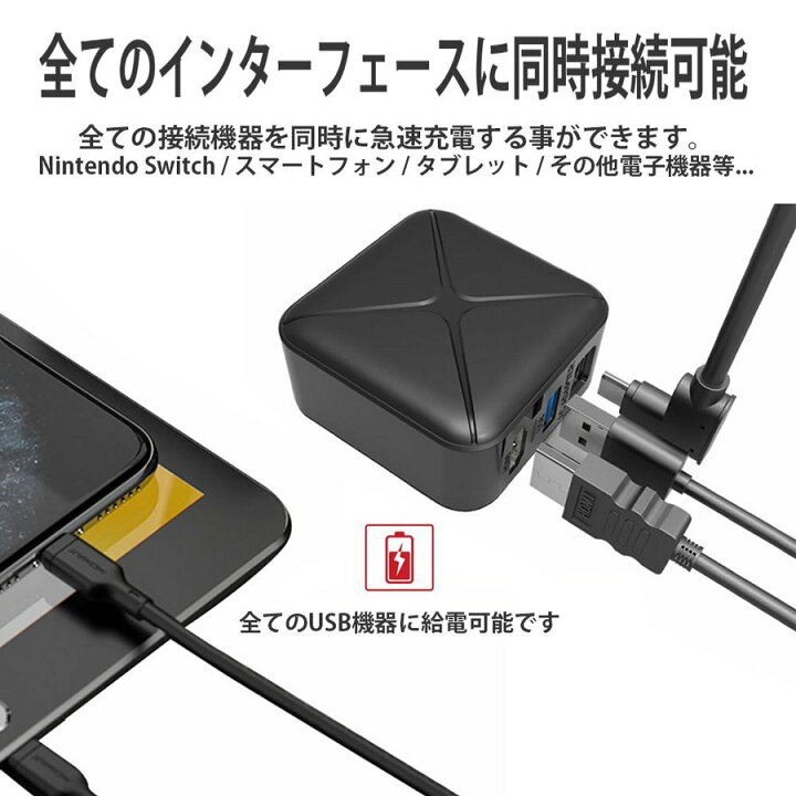 楽天市場 Nintendo Switch対応3 In 1 スイッチ用acアダプター Type C充電器 Hdmi Usb 3 0 Type C Pd 30w急速充電 ドック代用品 Type Cケーブル 定番 定番 Knk Chance 楽天市場 Nintendo Switch対応3 In 1 スイッチ用acアダプター Type C充電器 Hdmi Usb 3 0 Type C Pd 30w急速充電 ドック代用品 Type Cケーブル 定番 定番 Knk Chance