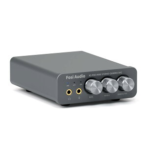 Fosi Audio K5 PRO DAC �w�b�h�t�H���A���v �}�C�N���͉� �~�j ���^ HiFi �X�e���I �f�W�^�� DAC �Q�[���p USB-C/��/�������� RCA/3.5mm�w�b�h�z���o�� PS5/PC/MAC/�X�}�z/�p�\�R��/�ƒ�p�X�s�[�J�[�ɑΉ� �D