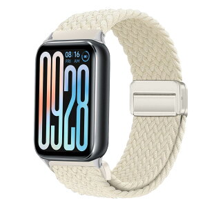 [KeeFos] �o���h Xiaomi Smart Band 10 Pro/9 Pro/8 Pro/Redmi Watch 6/Redmi Watch 5/4 �Ή� �����o���h �i�C�����f�� ���C�o�b�N�� �}�O�l�b�g���o�b�N�� �ւ��x���g �݊��� �L�k�� �T�C�Y���� �ʋC�� �V���I�~�X
