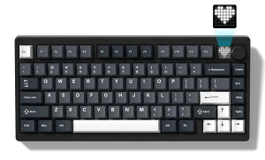 �Q�[�~���O�L�[�{�[�h Womier MT75 �L�[�{�[�h ���� 75%���C�A�E�g �e���L�[���X �z�b�g�X���b�v�Ή� �K�X�P�b�g�\�� Bluetooth 5.0/2.4G/�L���ڑ� RGB�o�b�N���C�g 8000mAh�o�b�e���[ �m�u���f�B�X�v��