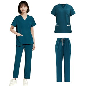 [DURASIKO] �X�N���u ��� �㉺�Z�b�g �z������ �����h�~ �Ō� �j�����p ���� �h�L ���[�N�E�F�A �i�[�X���j�t�H�[�� �􂦂�