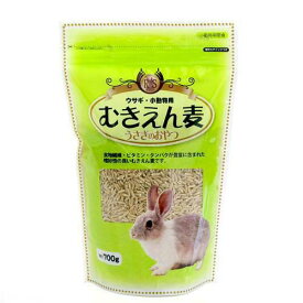 アラタ　うさぎ・小動物用　むきえん麦　700g×4袋　うさぎ　おやつ　関東当日便