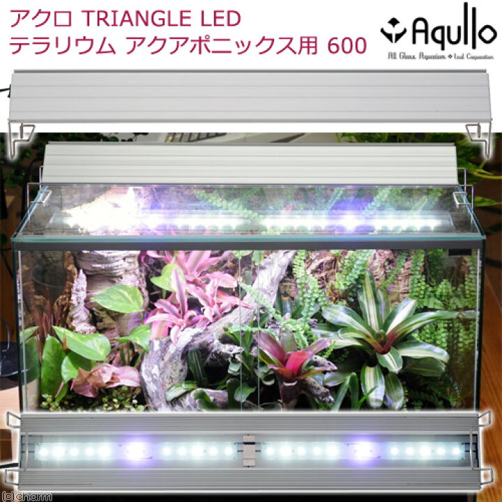 アクロ ｔｒｉａｎｇｌｅ ｌｅｄ 専用ライトスタンドセット ６０ｃｍ水槽用照明 ｇｒｏｗ 沖縄別途送料 関東当日便 ６００