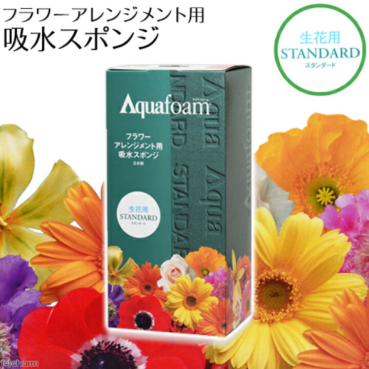 楽天市場 アクアフォーム フラワーアレンジメント用 吸水スポンジ 生花用 スタンダード 関東当日便 Charm 楽天市場店