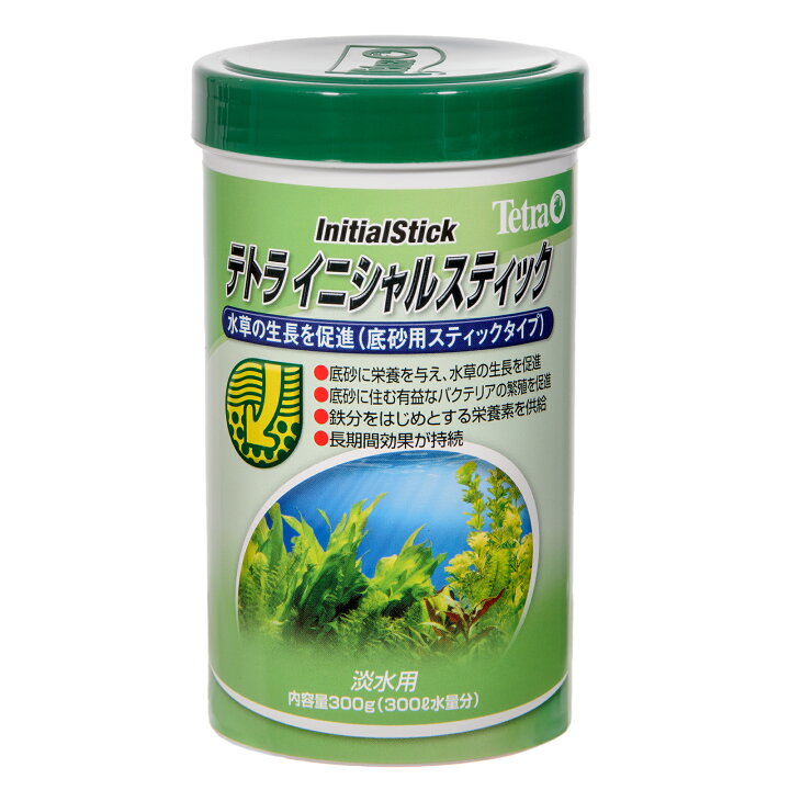 楽天市場 テトラ イニシャルスティック ３００ｇ 底砂用 水草 成長促進剤 持続性 関東当日便 Charm 楽天市場店