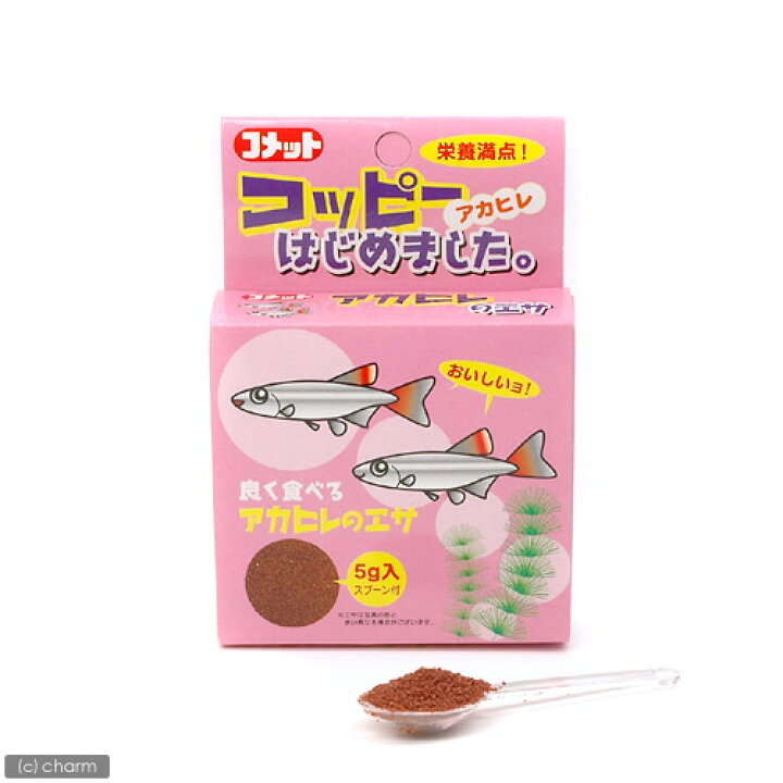 楽天市場 コメット コッピー アカヒレ はじめました アカヒレのエサ 5g入 スプ ン付 関東当日便 Charm 楽天市場店 楽天市場 コメット コッピー アカヒレ はじめました アカヒレのエサ 5g入 スプ ン付 関東当日便 Charm 楽天市場店