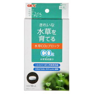 【9／5限定】当選確率2分の1！1等最大100％　GEX　きれいな水草を育てる　水草CO2ブロック　10錠入　ジェ…