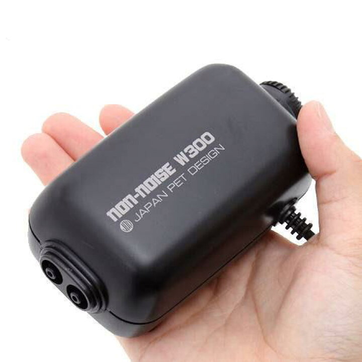 楽天市場】日本動物薬品 ニチドウ エアーポンプ ノンノイズ W300 