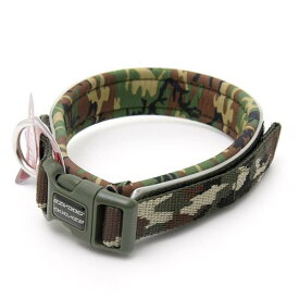 犬　首輪　イージードッグ　ネオカラー　L　（首周り43〜48cm）　グリーンカモ　大型犬用　関東当日便