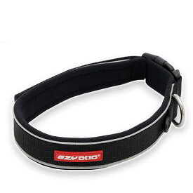 犬　首輪　イージードッグ　ネオカラー　XL　（首周り47〜52cm）　ブラック　大型犬用　関東当日便