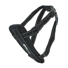 犬　胴輪　イージードッグ　ハーネス　S　（胴周り37〜60cm）　ブラック　小型犬用　関東当日便