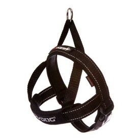 犬　ハーネス　イージードッグ　クイックハーネス　L（胴周り62〜84cm）　ブラック　大型犬用　関東当日便