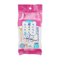 スーパーキャット　らくらく耳そうじシート　30枚入　犬　耳　ケア用品　関東当日便