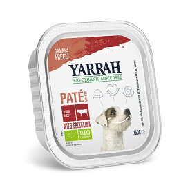 YARRAH　ヤラー　ビーフとスピルリナのドッグパテ　150g　正規品　ドッグフード【HLS_DU】　関東当日便