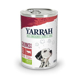 YARRAH　ヤラー　ドッグディナービーフ　チャンク缶　400g　正規品　ドッグフード【HLS_DU】　関東当日便