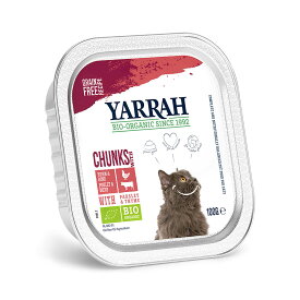 YARRAH　ヤラー　ハーブとビーフのキャットチャンク　100g　正規品　キャットフード【HLS_DU】　関東当日便