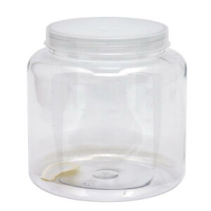 クリアボトル 2300ml(直径155×150mm)穴あき フィルター付き 昆虫 カブトムシ クワガタ 飼育用 関東当日便