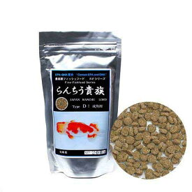 らんちう貴族D　成魚用　200g（沈降性）　金魚のえさ　フード　らんちゅう　金魚の餌【HLS_DU】　関東当日便