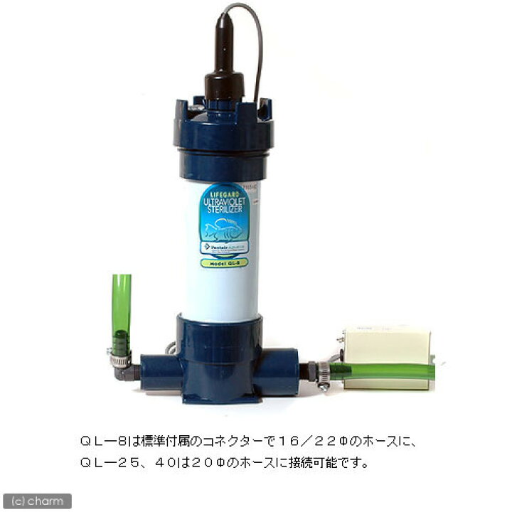 楽天市場】レインボーライフガード殺菌灯 QL−40 水槽 関東当日便  