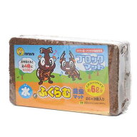 ミタニ　水でふくらむ　ブロックマット（昆虫マット）　6L（2L×3個）　昆虫　カブトムシ　クワガタ　ヤ…