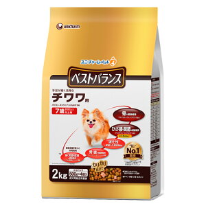 ベストバランス チワワ用 7歳以上用チキン野菜小魚玄米入り