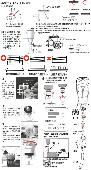 楽天市場 ニッソー 自動給水器 水足しくん ペットボトルで水足しくん 関東当日便 Charm 楽天市場店