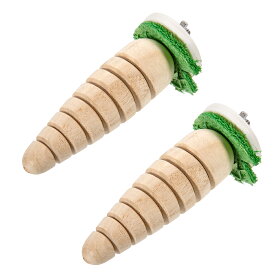 【11／15限定】当選確率2分の1！1等最大100％　三晃商会　ガリガリキャロット　S×2　うさぎ　かじり木