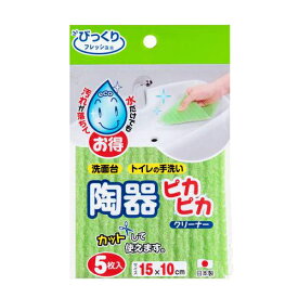 サンコー　陶器ピカピカクリーナー　グリーン　水槽　掃除【HLS_DU】　関東当日便