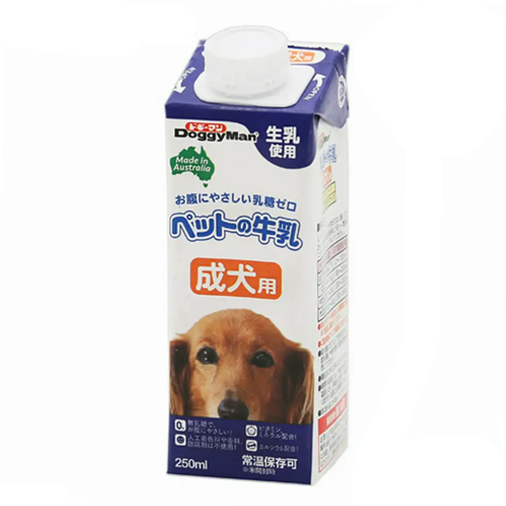 ドギーマン　ペットの牛乳　成犬用　２５０ｍｌ　犬　ミルク　関東当日便