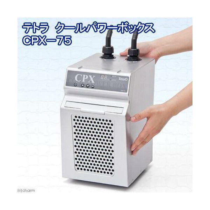 楽天市場】テトラ 水槽用クーラー クールパワーボックス CPX−75 