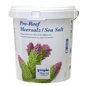 人工海水　トロピックマリン　PRO−REEF　シーソルト　25kg（750L用）　バケツ入り　関東当日便