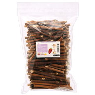 かじり木　長野県産　ぶどうの木　細枝　500g　国産　お得用パック　小動物　おもちゃ　うさぎ　ハムスタ…