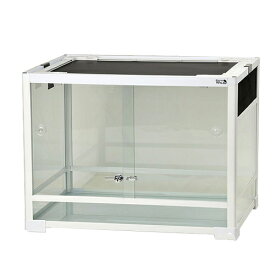 爬虫類ケージ　三晃商会　パンテオン　ホワイト　WH6045（60．5×45．5×45cm）　お一人様1点限り　関東当日便