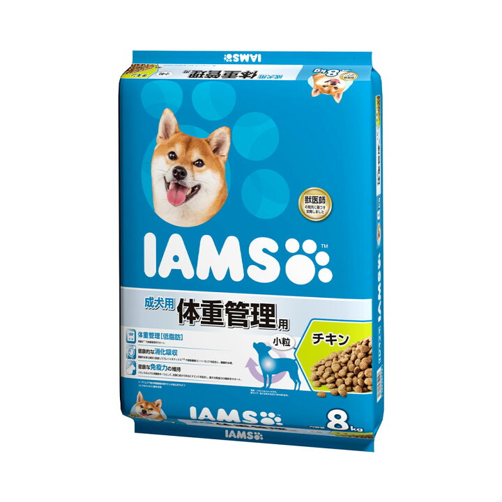 楽天市場 ドッグフード アイムス 成犬用 体重管理用 チキン ８ｋｇ 正規品 ｉａｍｓ 成犬用 お一人様２点限り 関東当日便 Charm 楽天市場店