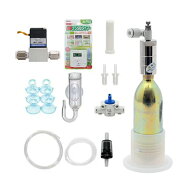 CO2フルセット　チャームオリジナルコンパクトレギュレーターDセット（3mm対応電磁弁＆タイマー付き）　…