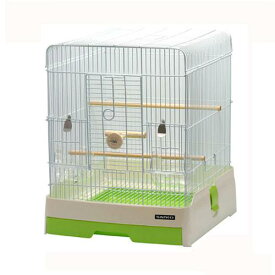 鳥籠　鳥　ケージ　三晃商会　イージーホーム　バード　37GR（手乗り）　グリーン　（38×43×47cm）　鳥かご　関東当日便