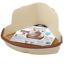 ミニアニマン　ウサギの固定式コーナートイレ　L　うさぎ　トイレ　ドギーマン　お一人様5点限り　関東当日便