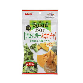 GEX　サラダバー　ブロッコリー＆カボチャ　8g　小動物　おやつ　ジェックス【HLS_DU】　関東当日便