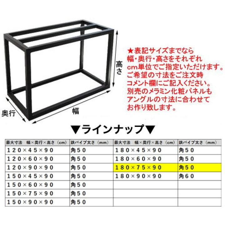 楽天市場】メーカー直送（受注生産）水槽台 ハイブリッドキャビ 鉄製 