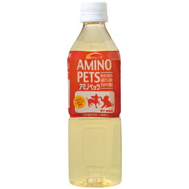 アース　アミノペッツ　500ml×24本　犬　猫　ペットウォーター【HLS_DU】　関東当日便